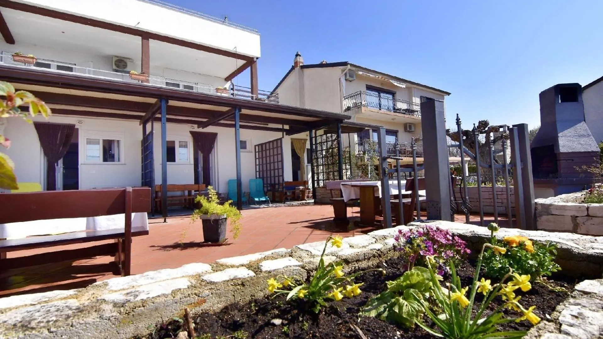 Wohnung In Zambratija Mit Schoener Terrasse クロアチア